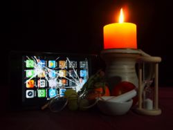 Vanitas. Alles ist vergänglich.